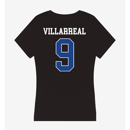 CSU Bakersfield - NCAA Softball : Maya villarreal Villarreal - Women's V-Neck T-Shirt-1