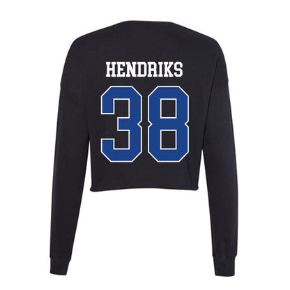 CSU Bakersfield - NCAA Baseball : Cody Hendriks - Women's Cropped Crew Fleece-1