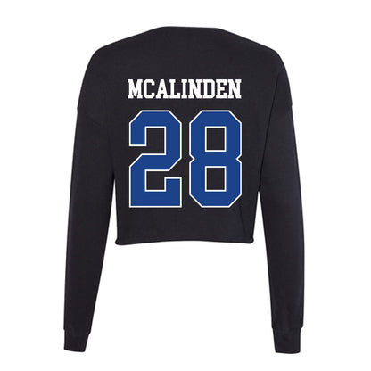 CSU Bakersfield - NCAA Baseball : Shane McAlinden - Women's Cropped Crew Fleece-1