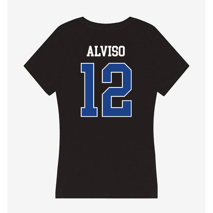 CSU Bakersfield - NCAA Women's Soccer : Savannah Alviso - Women's V-Neck T-Shirt-1