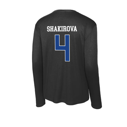 CSU Bakersfield - NCAA Women's Volleyball : Agnes Shakirova - Activewear Long Sleeve T-Shirt-1
