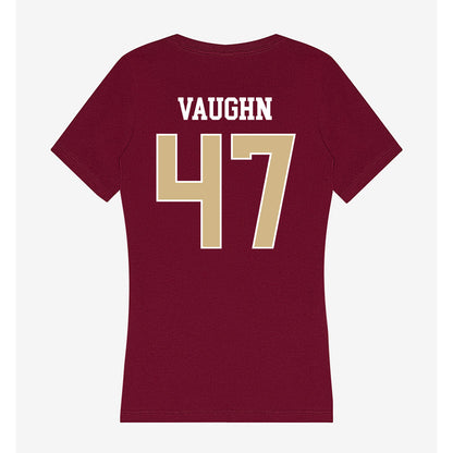 FSU - NCAA Baseball : Rhett Vaughn - Women's V-Neck T-Shirt-1