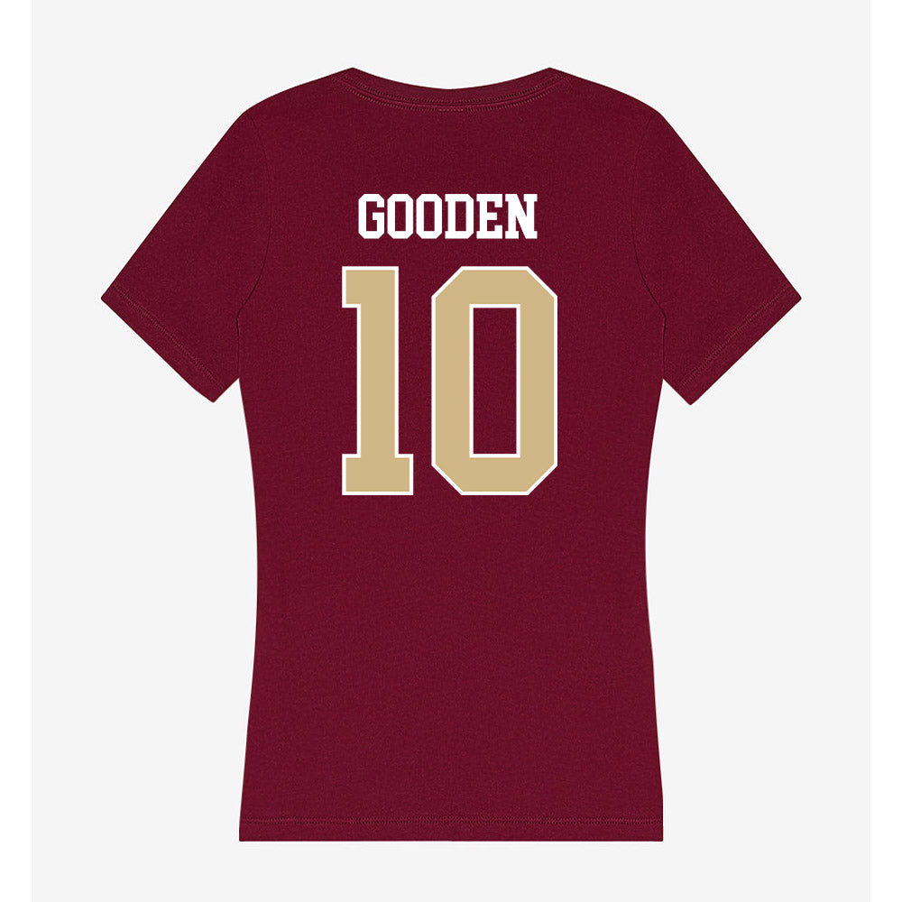 FSU - NCAA Softball : Mimi Gooden - Women's V-Neck T-Shirt-1
