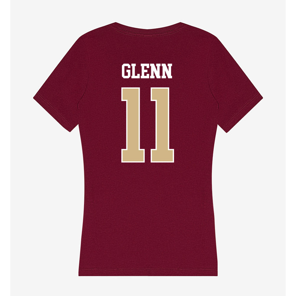 FSU - NCAA Football : Brock Glenn - Women's V-Neck T-Shirt-1