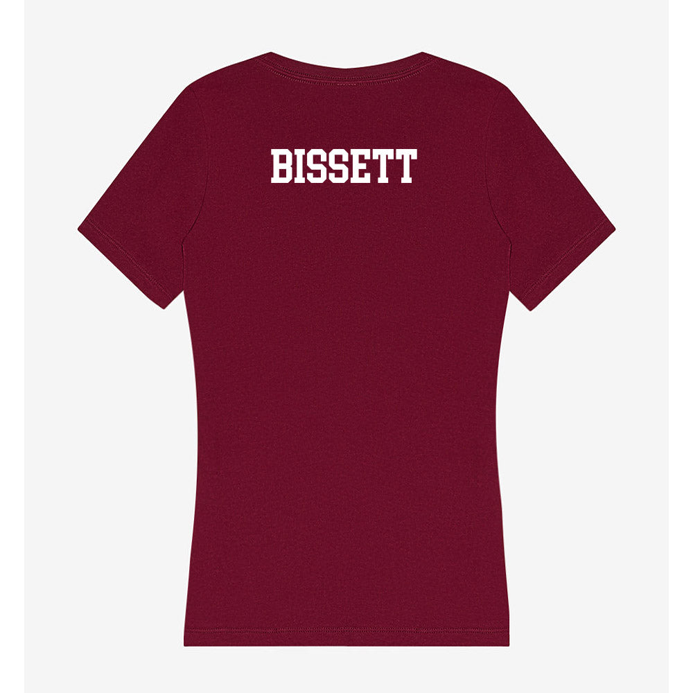 FSU - NCAA Women's Tennis : Millie Bissett - Women's V-Neck T-Shirt-1