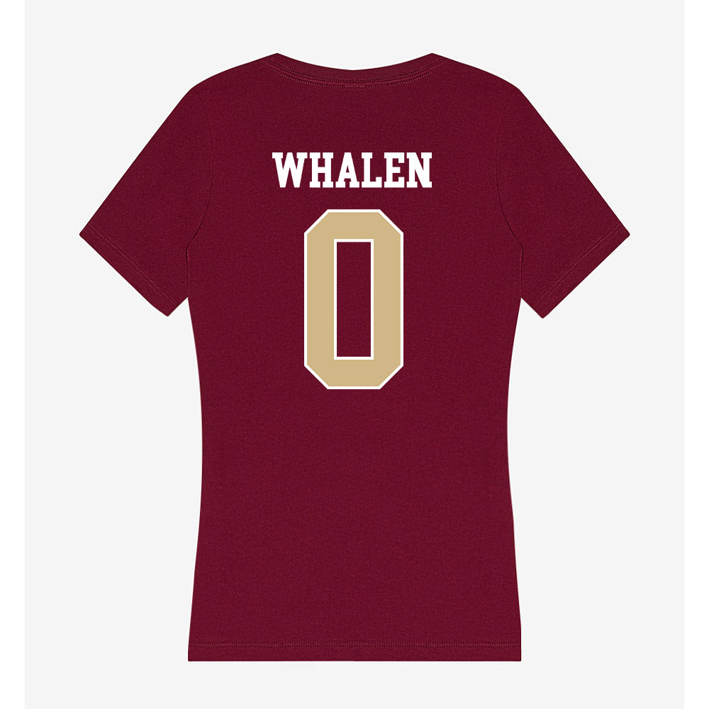 FSU - NCAA Women's Volleyball : Payton Whalen - Women's V-Neck T-Shirt-1
