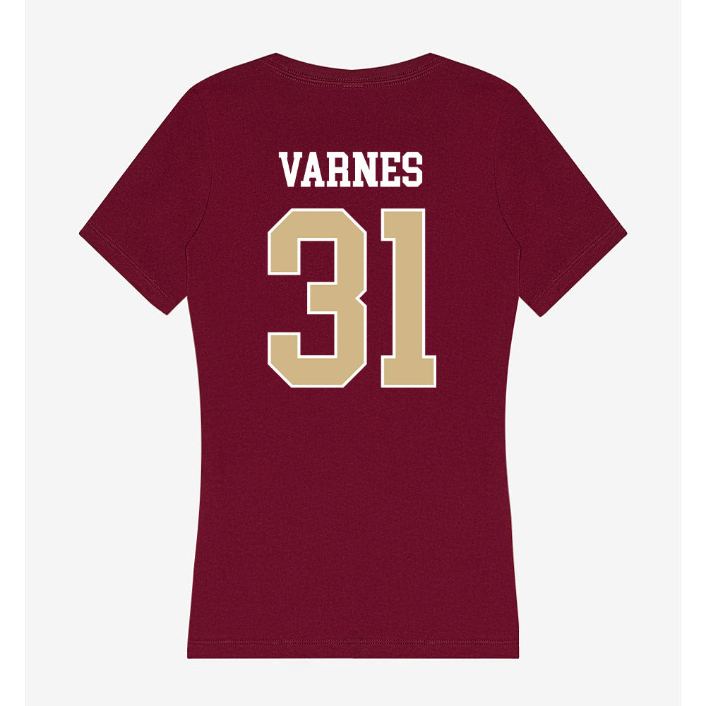 FSU - NCAA Baseball : Braxton Varnes - Women's V-Neck T-Shirt-1