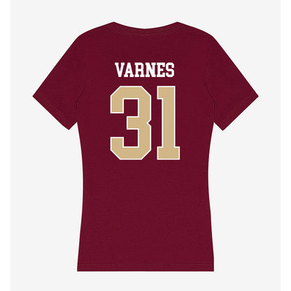 FSU - NCAA Baseball : Braxton Varnes - Women's V-Neck T-Shirt-1
