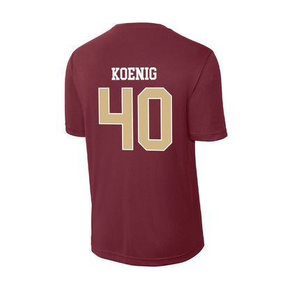 FSU - NCAA Beach Volleyball : Audrey Koenig - Activewear T-Shirt-1
