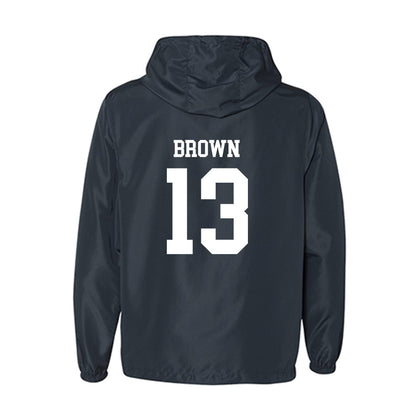 Samford - NCAA Men's Basketball : Julian Brown - Windbreaker-1