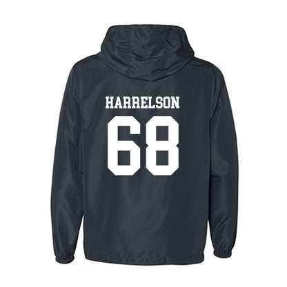 Samford - NCAA Football : Asher Harrelson - Windbreaker-1