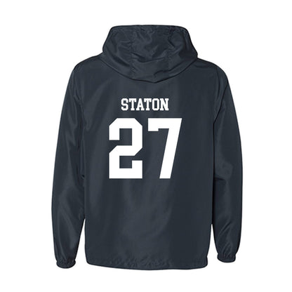 Samford - NCAA Baseball : Garrett Staton - Windbreaker-1