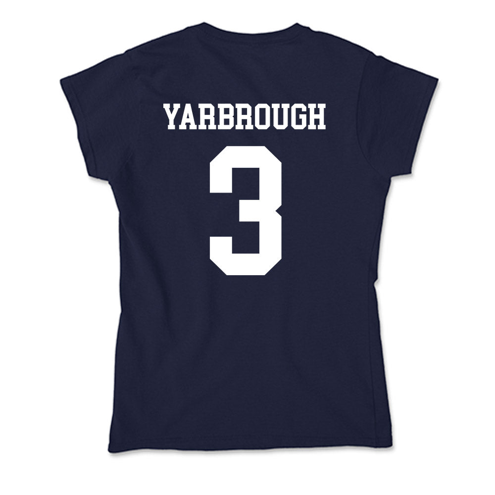 Samford - NCAA Women's Basketball : Kaylee Yarbrough - Soft Style Women’s T-Shirt-1