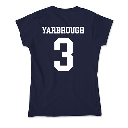 Samford - NCAA Women's Basketball : Kaylee Yarbrough - Soft Style Women’s T-Shirt-1
