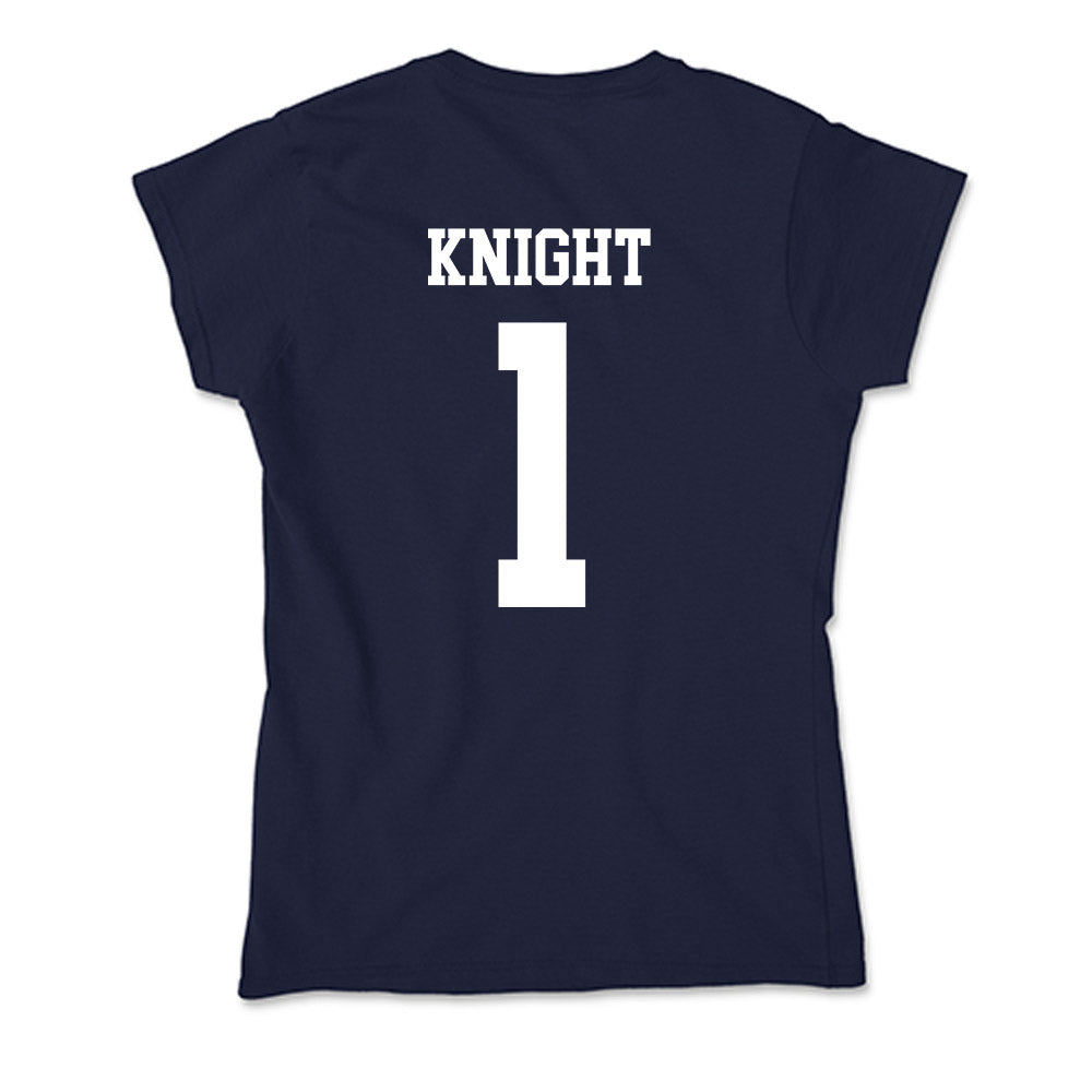 Samford - NCAA Women's Basketball : Jada Knight - Soft Style Women’s T-Shirt-1
