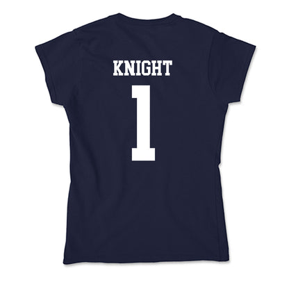 Samford - NCAA Women's Basketball : Jada Knight - Soft Style Women’s T-Shirt-1