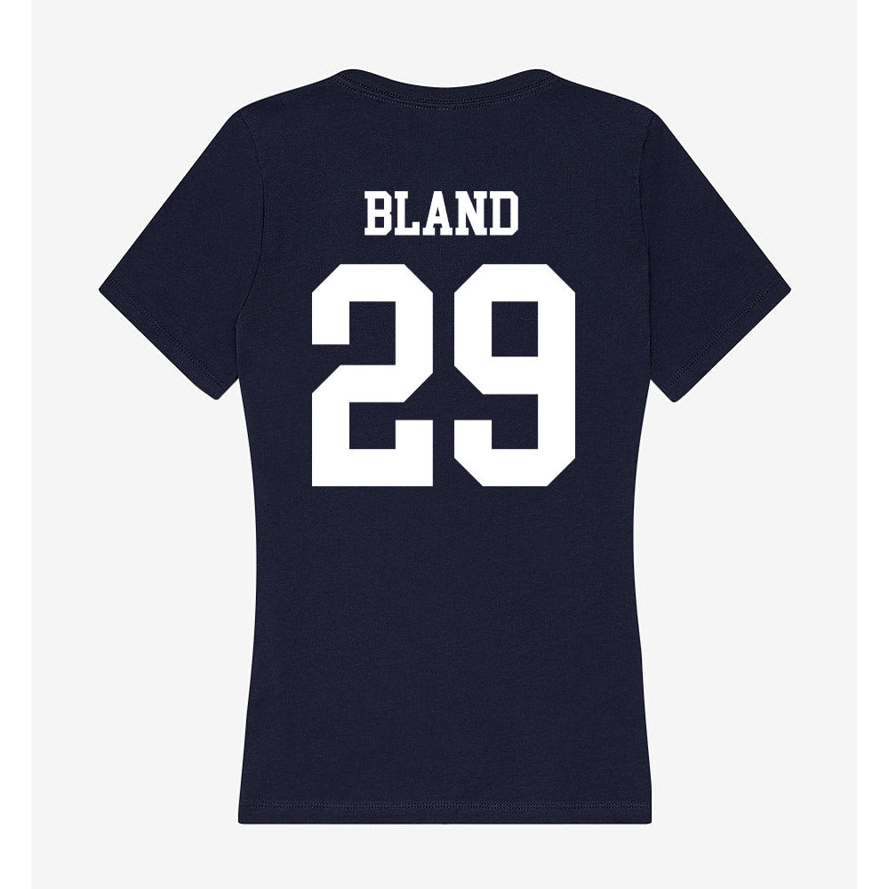 Samford - NCAA Football : Cameron Bland - Women's V-Neck T-Shirt-1