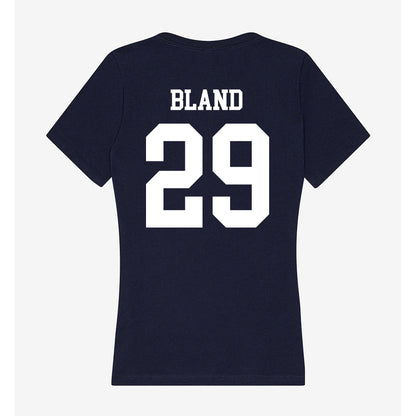 Samford - NCAA Football : Cameron Bland - Women's V-Neck T-Shirt-1