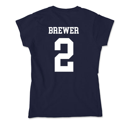 Samford - NCAA Women's Basketball : Avary Brewer - Soft Style Women’s T-Shirt-1
