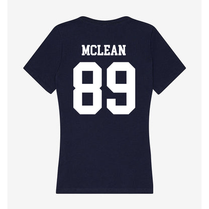 Samford - NCAA Football : Knox Mclean - Women's V-Neck T-Shirt-1