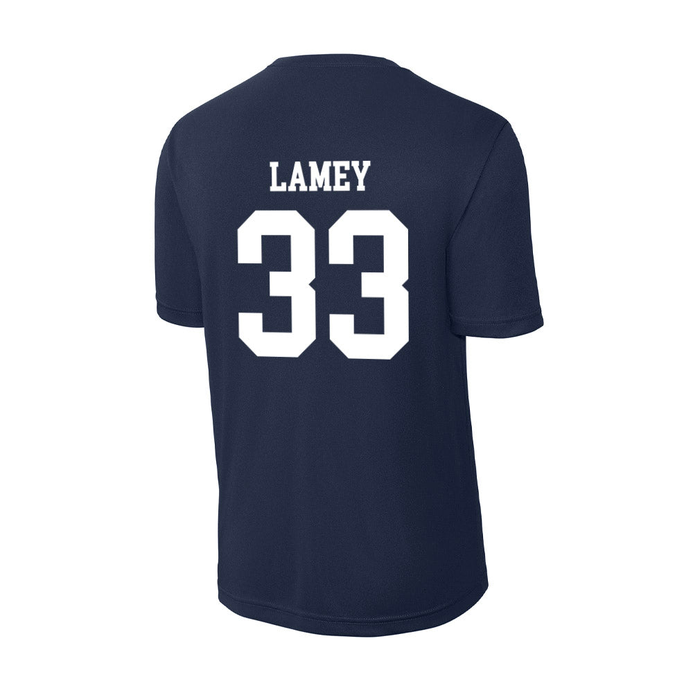 Samford - NCAA Men's Basketball : Zach Lamey - Activewear T-Shirt-1