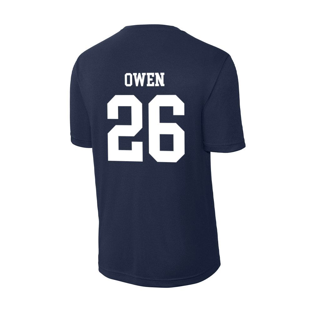 Samford - NCAA Football : Mitch Owen - Activewear T-Shirt-1