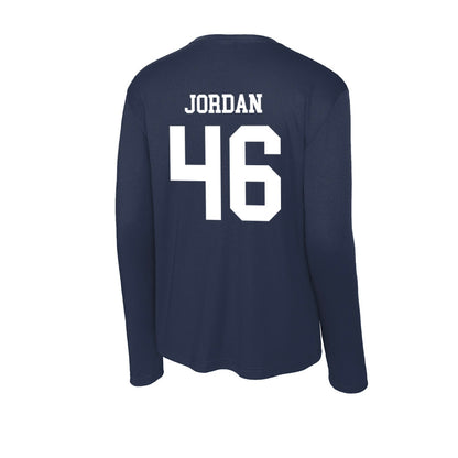 Samford - NCAA Football : Andrew Jordan - Activewear Long Sleeve T-Shirt-1