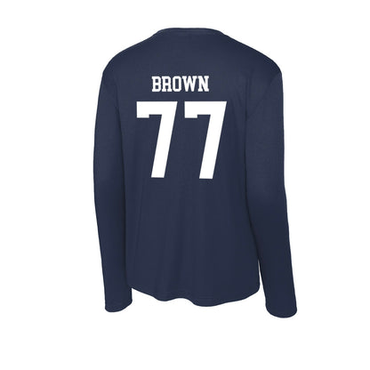 Samford - NCAA Football : Zach Brown - Activewear Long Sleeve T-Shirt-1