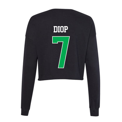 Marshall - NCAA Men's Soccer : Mouhamed Diop - Women's Cropped Crew Fleece-1
