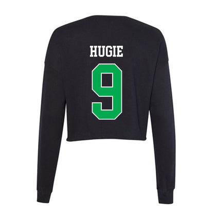 Marshall - NCAA Men's Basketball : Shamarrie Hugie - Women's Cropped Crew Fleece-1