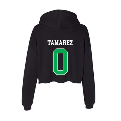 Marshall - NCAA Football : Deandre Tamarez - Women's Crop Fleece Hoodie-1