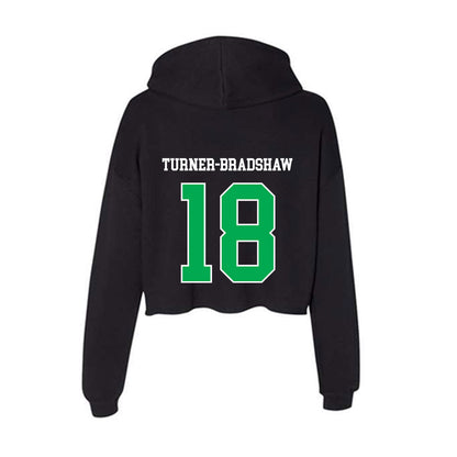 Marshall - NCAA Football : Zay Turner-Bradshaw - Women's Crop Fleece Hoodie-1