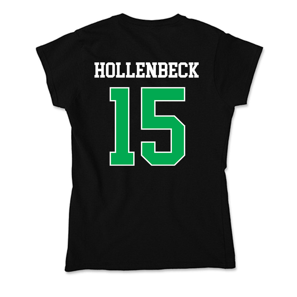 Marshall - NCAA Men's Basketball : Caleb Hollenbeck - Soft Style Women’s T-Shirt-1