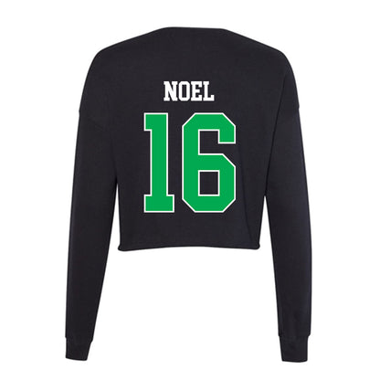 Marshall - NCAA Men's Soccer : Larry Noel - Women's Cropped Crew Fleece-1