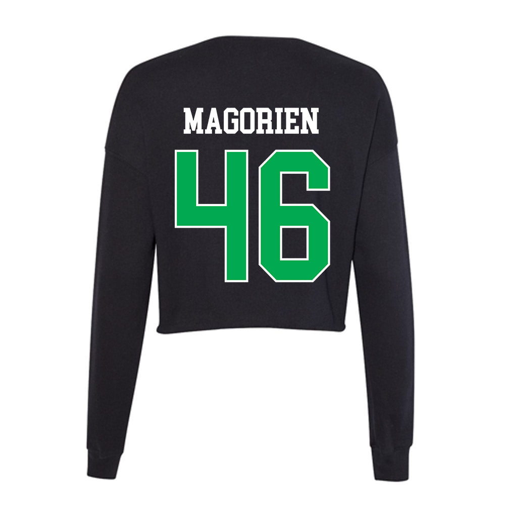 Marshall - NCAA Football : Gavin Magorien - Women's Cropped Crew Fleece-1