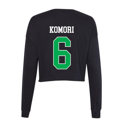 Marshall - NCAA Women's Soccer : Ami Komori - Women's Cropped Crew Fleece-1