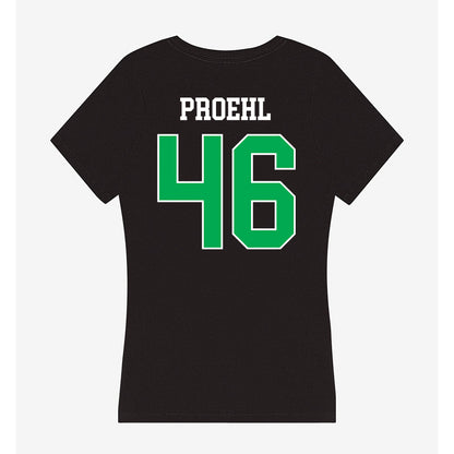 Marshall - NCAA Baseball : Luke Proehl - Women's V-Neck T-Shirt-1
