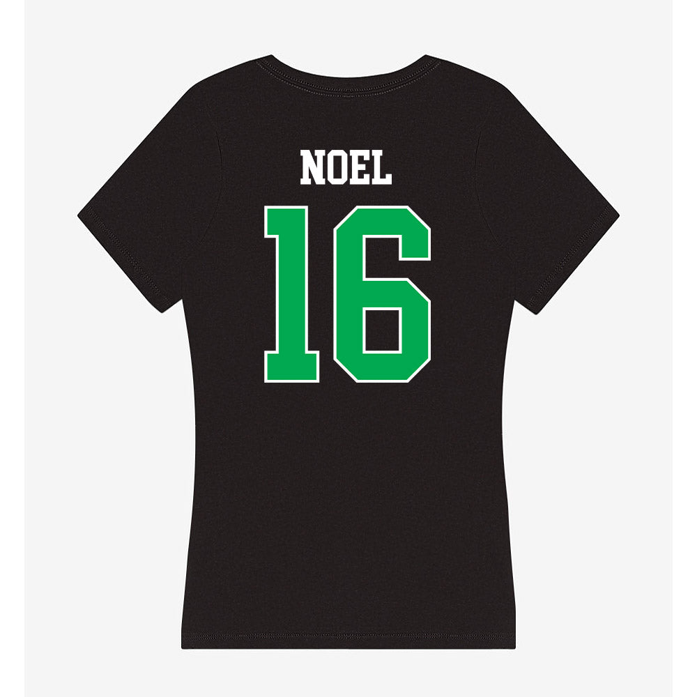 Marshall - NCAA Men's Soccer : Larry Noel - Women's V-Neck T-Shirt-1