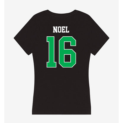 Marshall - NCAA Men's Soccer : Larry Noel - Women's V-Neck T-Shirt-1