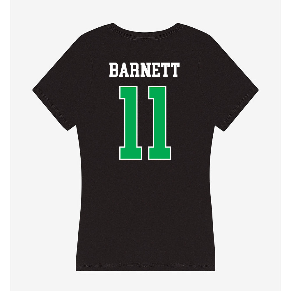 Marshall - NCAA Women's Volleyball : Emma Barnett - Women's V-Neck T-Shirt-1