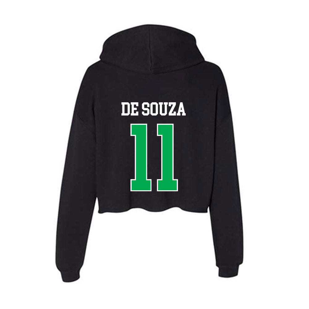 Marshall - NCAA Women's Soccer : Geovanna De Souza - Women's Crop Fleece Hoodie-1
