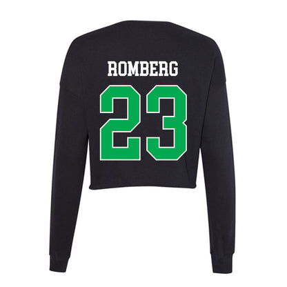 Marshall - NCAA Men's Soccer : Carl Romberg - Women's Cropped Crew Fleece-1