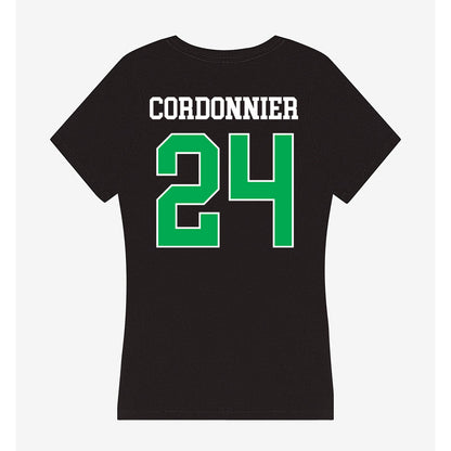 Marshall - NCAA Baseball : Braylon Cordonnier - Women's V-Neck T-Shirt-1
