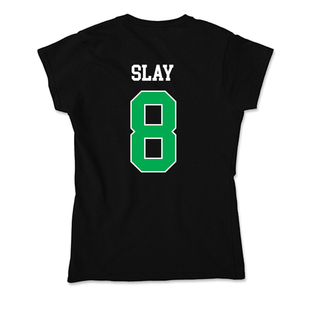 Marshall - NCAA Men's Basketball : Bryce Slay - Soft Style Women’s T-Shirt-1