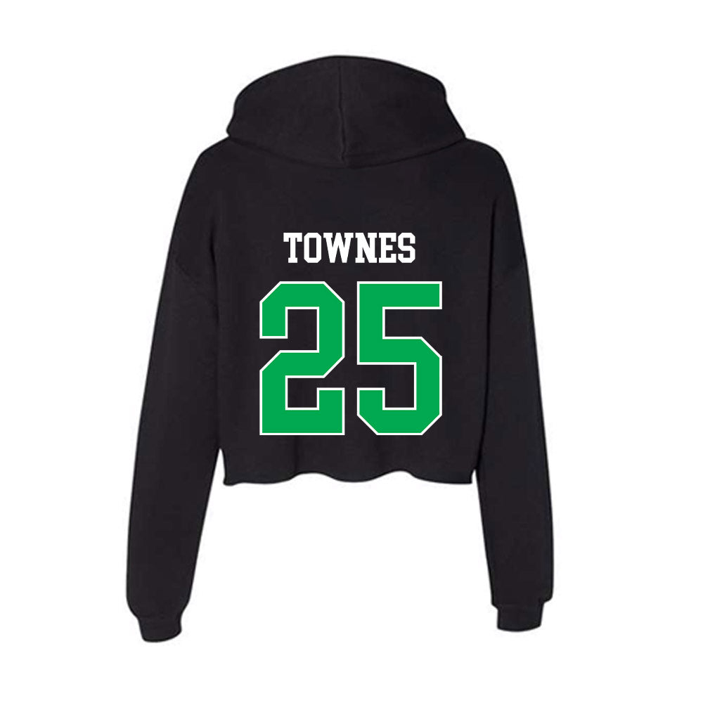 Marshall - NCAA Women's Soccer : Madison Townes - Women's Crop Fleece Hoodie-1