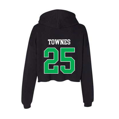 Marshall - NCAA Women's Soccer : Madison Townes - Women's Crop Fleece Hoodie-1
