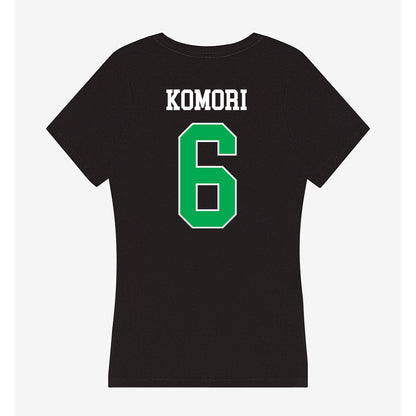 Marshall - NCAA Women's Soccer : Ami Komori - Women's V-Neck T-Shirt-1