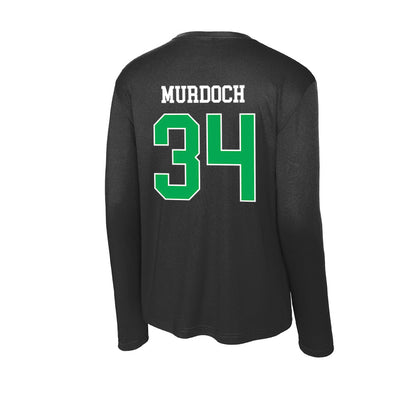 Marshall - NCAA Baseball : Ethan Murdoch - Activewear Long Sleeve T-Shirt-1