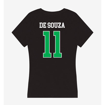 Marshall - NCAA Women's Soccer : Geovanna De Souza - Women's V-Neck T-Shirt-1