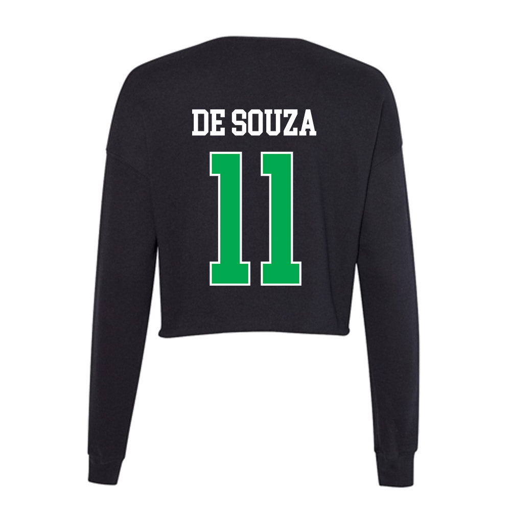 Marshall - NCAA Women's Soccer : Geovanna De Souza - Women's Cropped Crew Fleece-1
